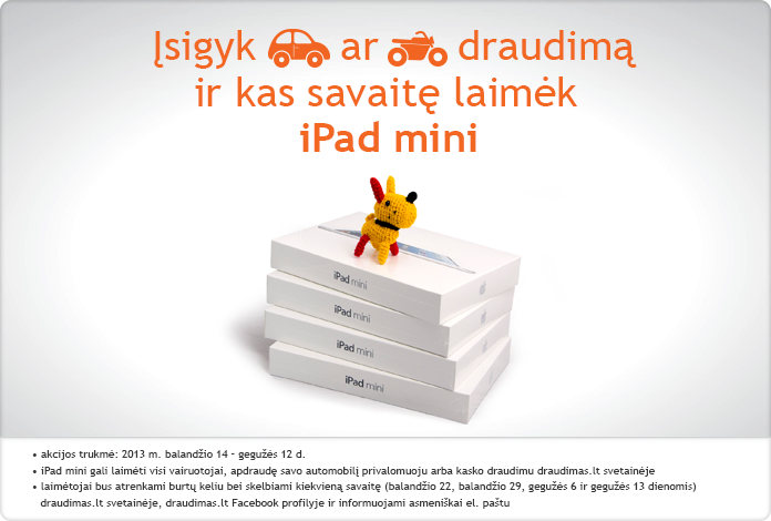 Laimėk iPad mini