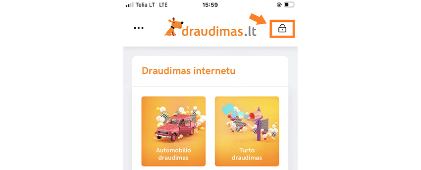 Privataus kliento zona
